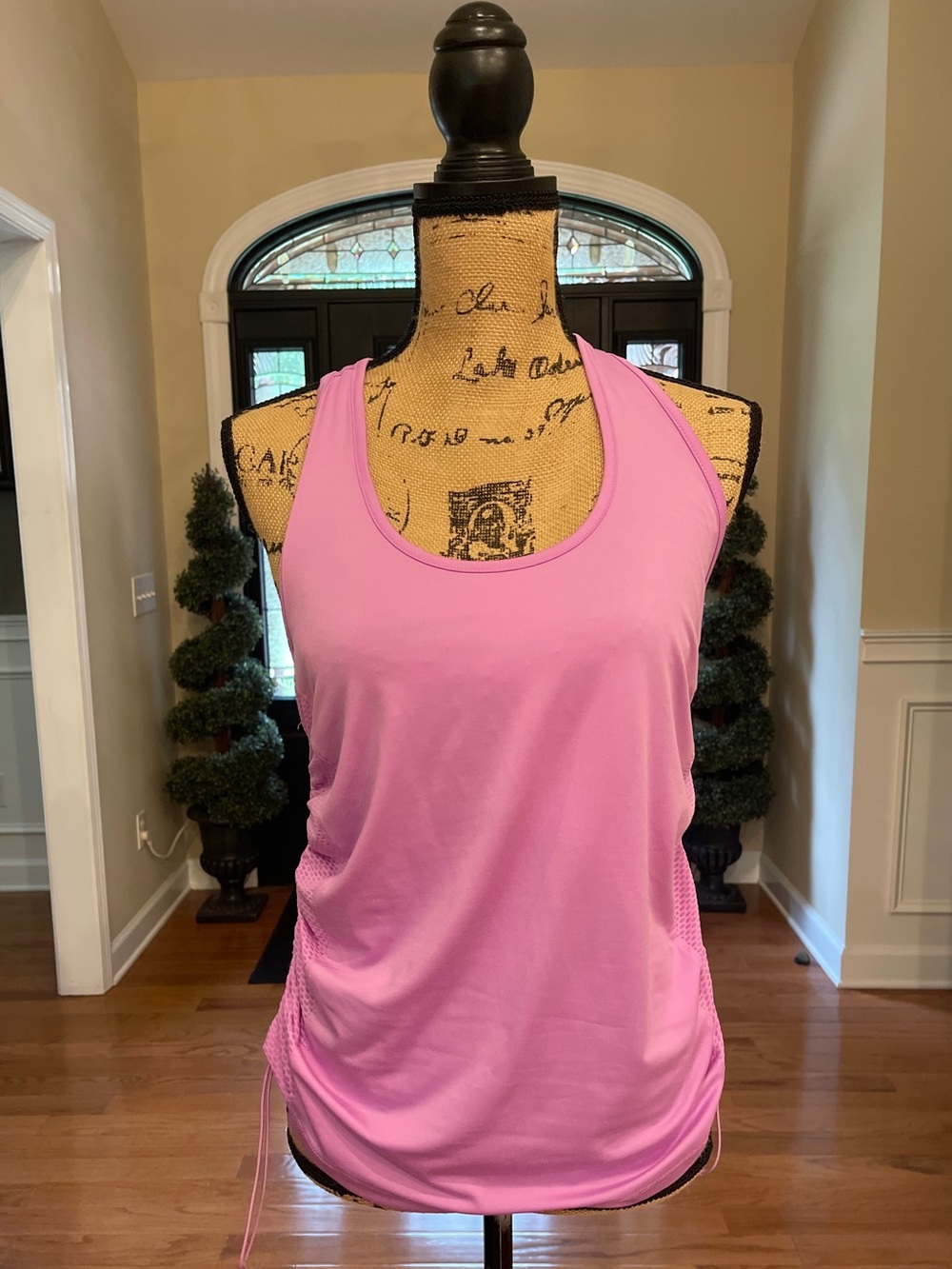 Avia Women's Purple Athletic Workout Racerback Tank Top Small